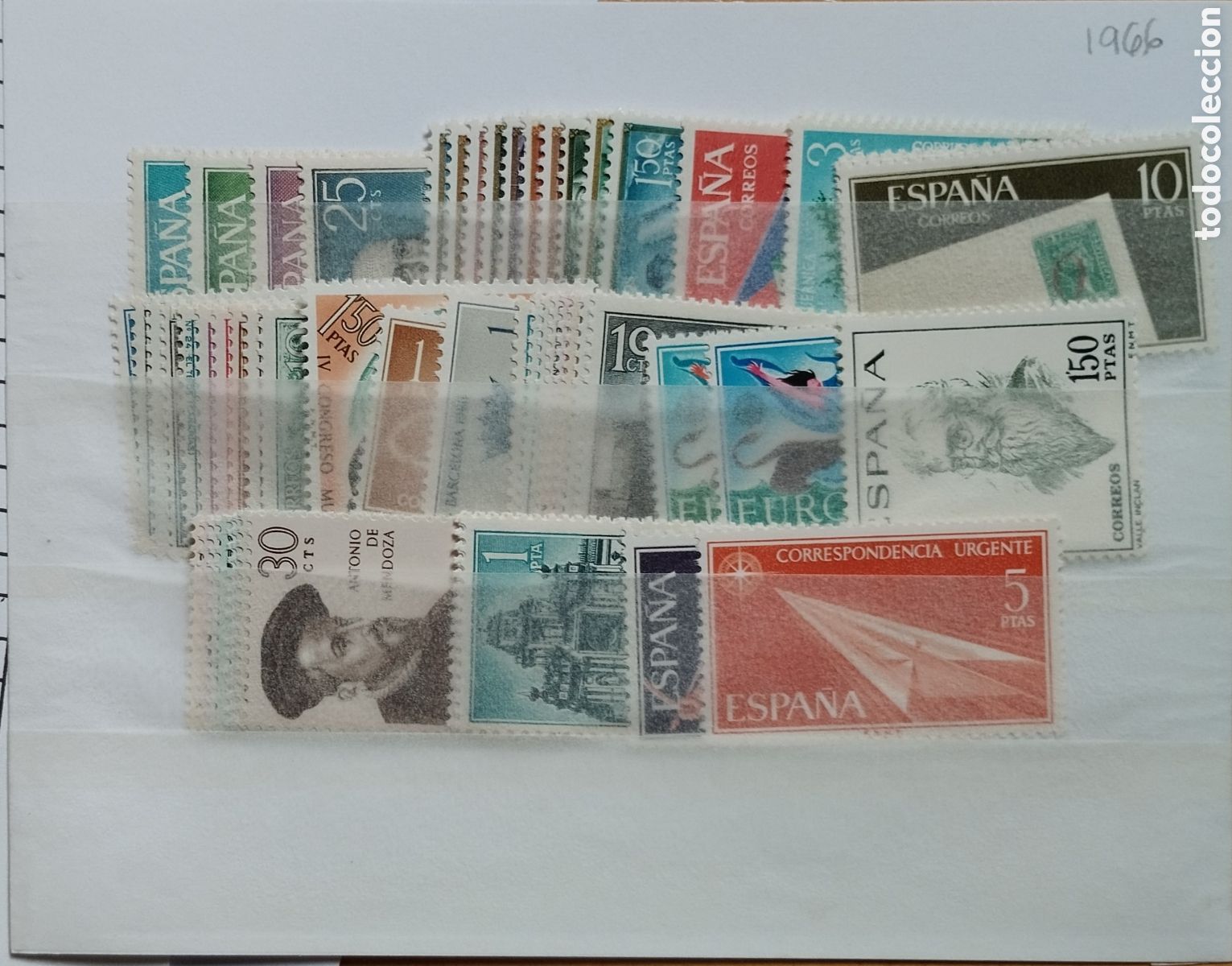 Sellos: Sello Espa&ntilde;a 1966 - Foto 1