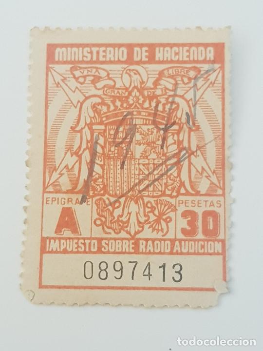 Timbres: IMPUESTO SOBRE RADIO AUDICION