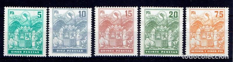 Sellos: FA6232. 1976/1981. Fiscales para Poliza - Foto 1