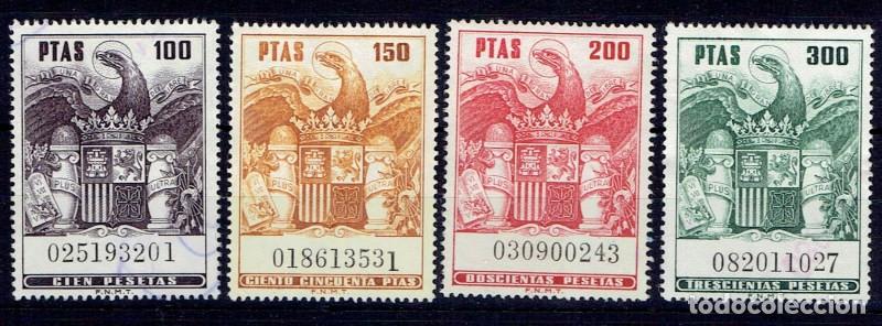 Sellos: FA6309. 1973/1982. Fiscales para Polizas - Foto 1