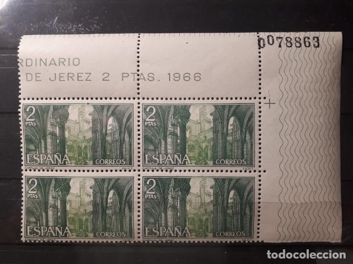 Sellos: ESPA&Ntilde;A ** A&Ntilde;O 1966. EDIFIL 1761. BLOQUE DE 4. - Foto 1