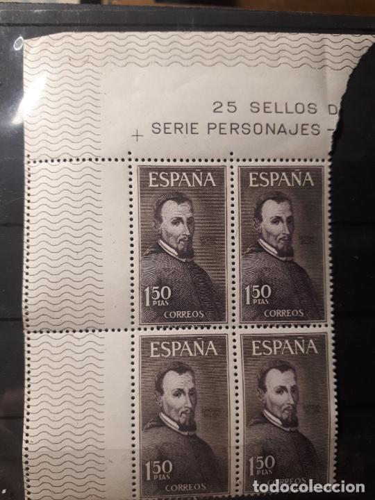 Sellos: ESPA&Ntilde;A A&ntilde;o 1963* * EDIFIL. - 1537. BLOQUE DE 4. - Foto 1