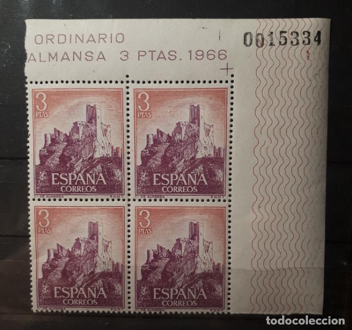 Sellos: ESPA&Ntilde;A A&ntilde;o 1966* * EDIFIL. - 1745. BLOQUE DE 4. - Foto 1