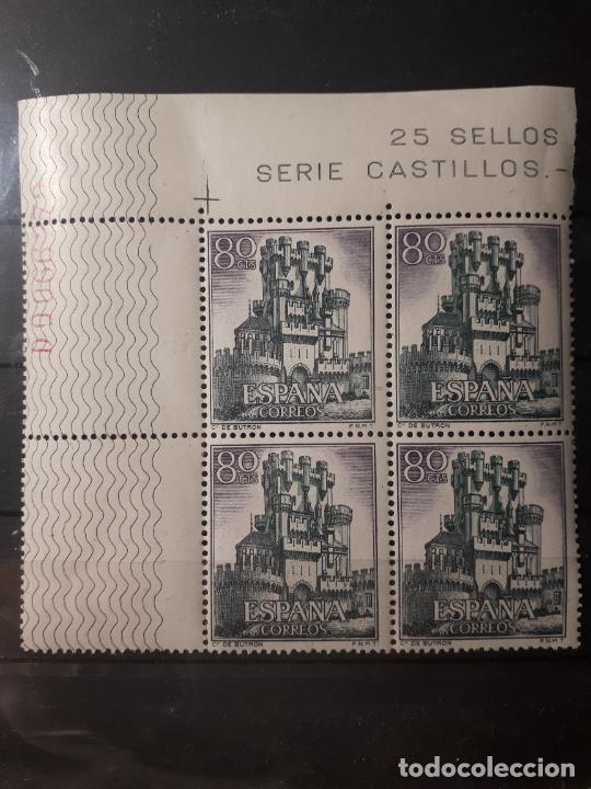 Sellos: ESPA&Ntilde;A A&ntilde;o 1966* * EDIFIL. - 1743. BLOQUE DE 4. - Foto 1