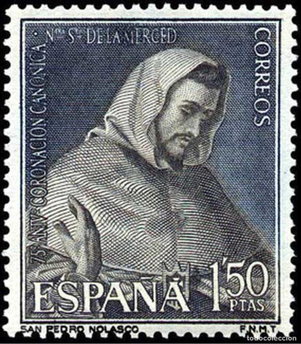 Sellos: ESPA&Ntilde;A 1963 - N&ordf; S&ordf; DE LA MERCED - EDIFIL 1524** - Foto 1