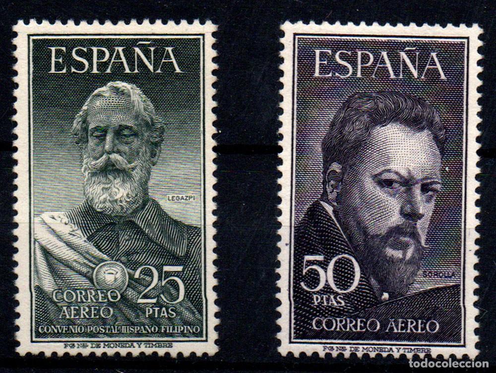 Sellos: Espa&ntilde;a n&ordm; 1124/25. A&ntilde;o 1953 - Foto 1