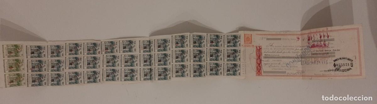 Timbres: FILATELIA FISCAL. LETRA DE CAMBIO. SIETE MILLONES QUINIENTAS MIS PESETAS CON 71 SELLOS DE 300 PESET
