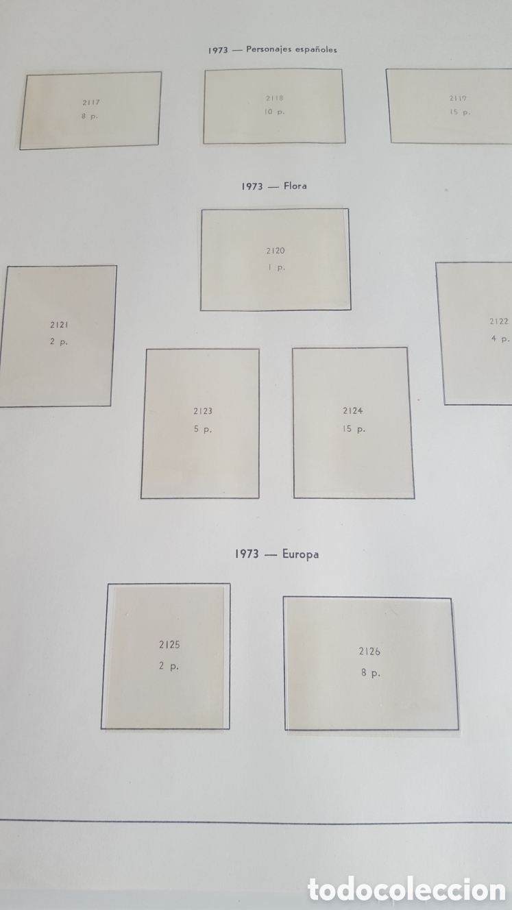 Sellos: A&ntilde;o 1973 Hojas Edifil - Foto 1