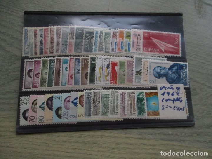 Sellos: SELLOS- A&Ntilde;O 1965 COMPLETO SIN ESCUDOS - Foto 1