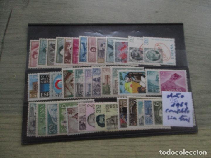 Sellos: SELLOS- A&Ntilde;O 1969 COMPLETO SIN TRAJES - Foto 1