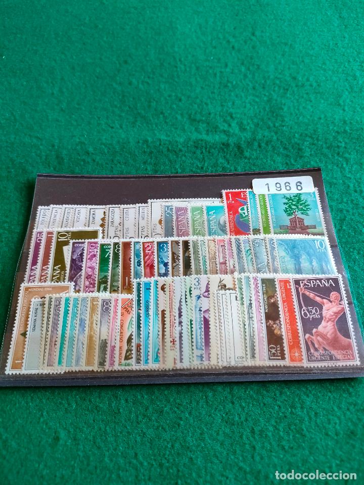 Sellos: A&Ntilde;O COMPLETO 1966 EN NUEVO - Foto 1