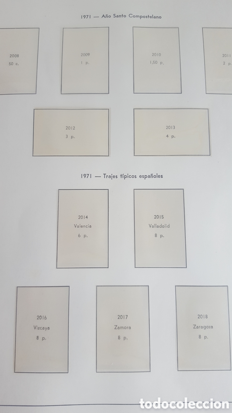 Sellos: A&ntilde;o 1971 Hojas Edifil - Foto 1