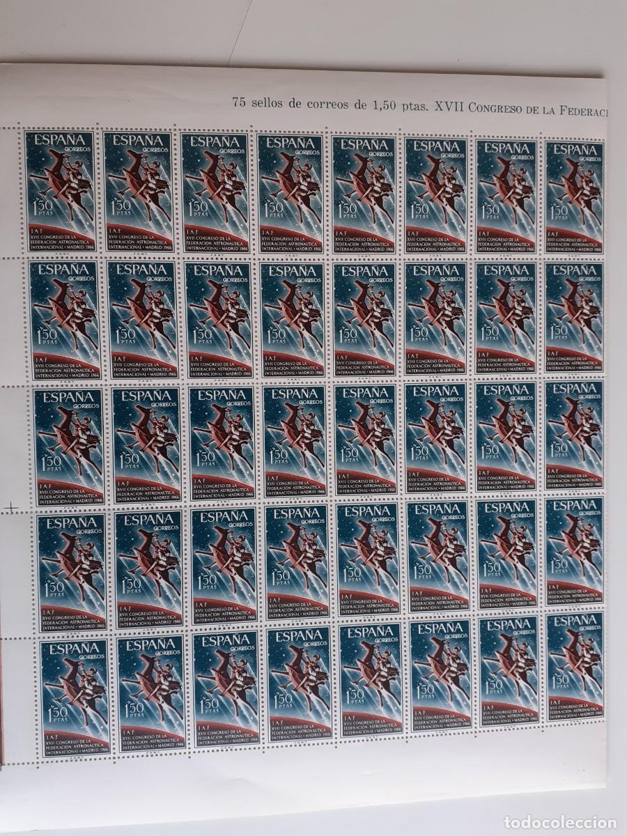 Sellos: Folio de 75 series Edifil 1749 del a&ntilde;o 1966 En Nuevo** - Foto 1