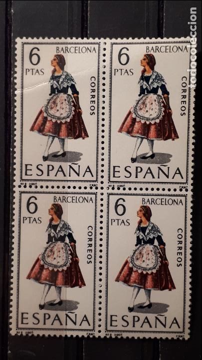 Sellos: ESPA&Ntilde;A ** 1967. EDIFIL 1774. Bloque de 4 . - Foto 1