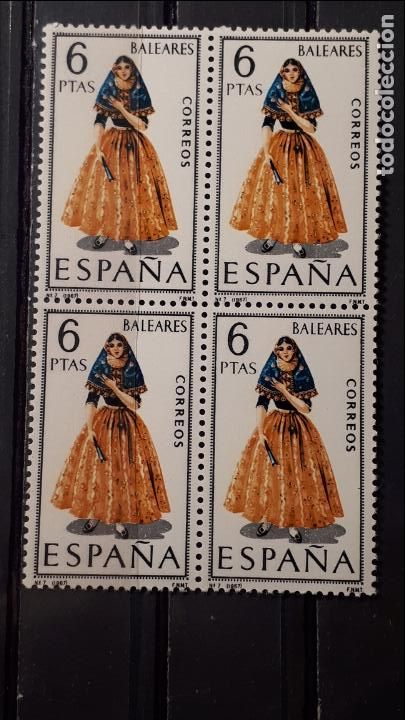 Sellos: ESPA&Ntilde;A ** 1967. EDIFIL 1773. Bloque de 4. - Foto 1