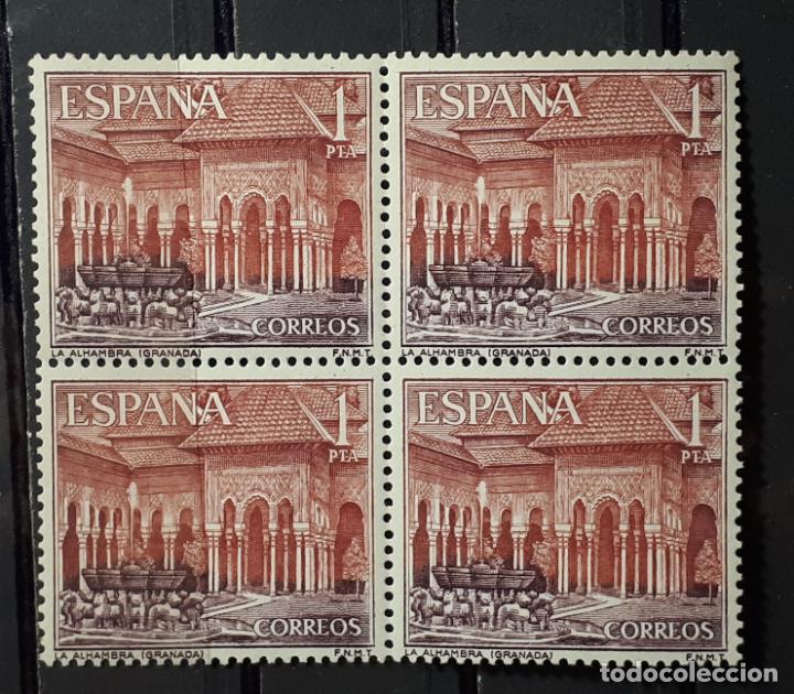 Sellos: ESPA&Ntilde;A ** 1964. EDIFIL 1547. Bloque de 4. - Foto 1