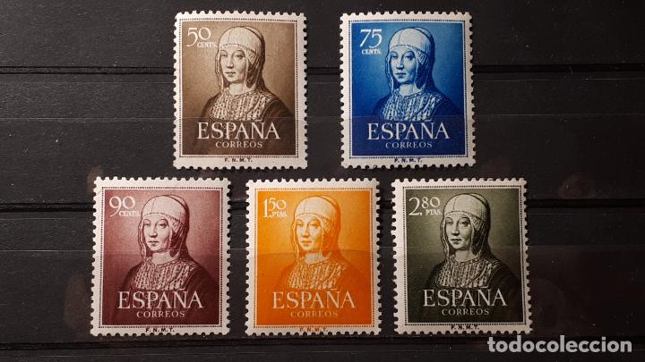 Sellos: Espa&ntilde;a ** .A&ntilde;o 1951. Edifil 1092/96. - Foto 1