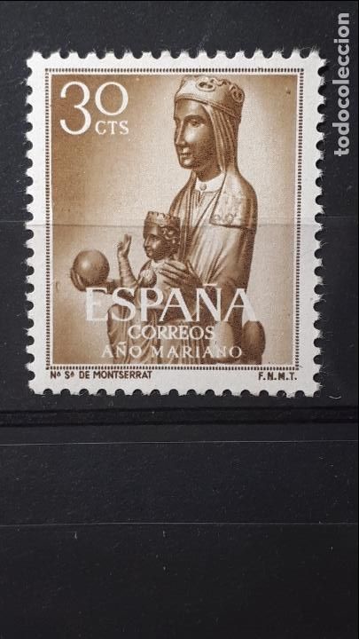 Sellos: Espa&ntilde;a ** .A&ntilde;o 1954. Edifil 1135 - Foto 1