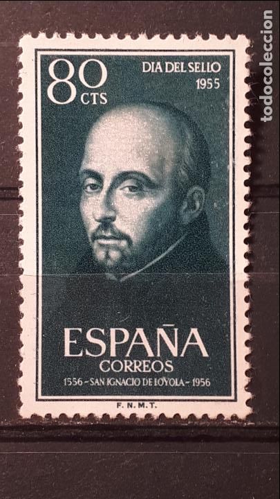 Sellos: Espa&ntilde;a ** A&ntilde;o 1955. Edifil 1168 - Foto 1