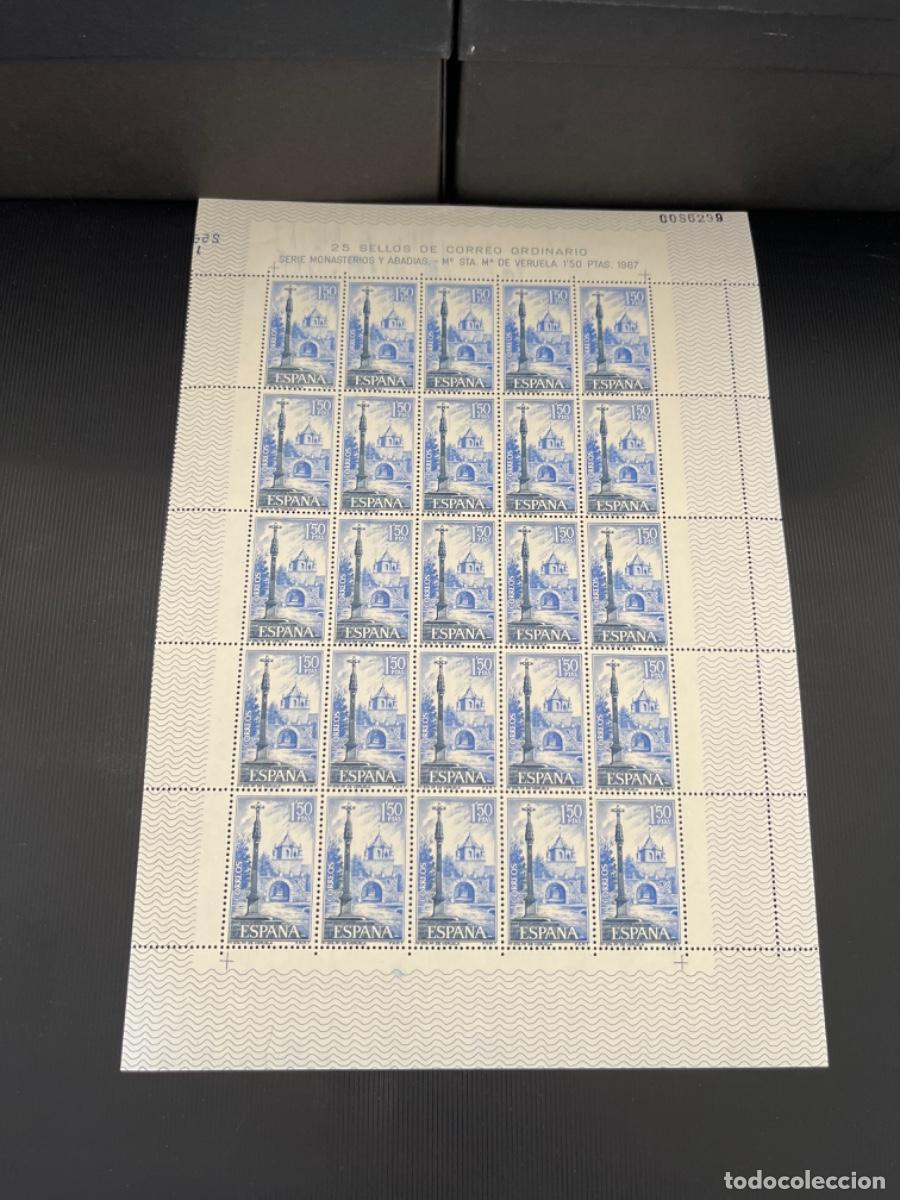 Sellos: Pliegos de sellos 1967 monasterio de veruela - Foto 2