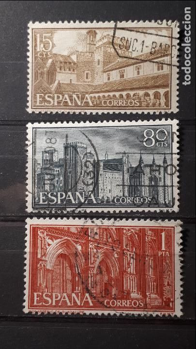 Sellos: Espa&ntilde;a &deg; A&ntilde;o 1959. Edifil 1250/52 - Foto 1