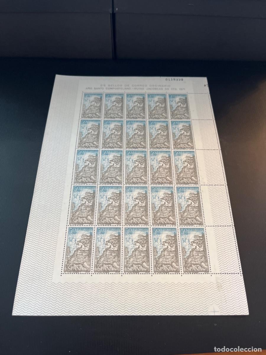 Sellos: Pliegos de sellos 1971 A&ntilde;o Santo Compostelano - Foto 2