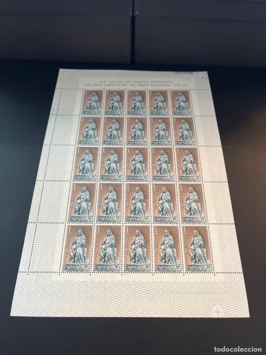 Sellos: Pliegos de sellos 1971 A&ntilde;o Santo Compostelano - Foto 4