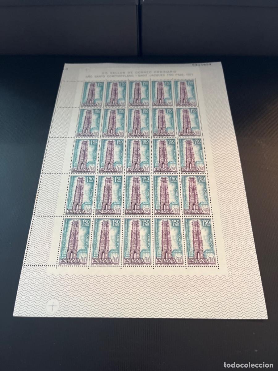 Sellos: Pliegos de sellos 1971 A&ntilde;o Santo Compostelano - Foto 6