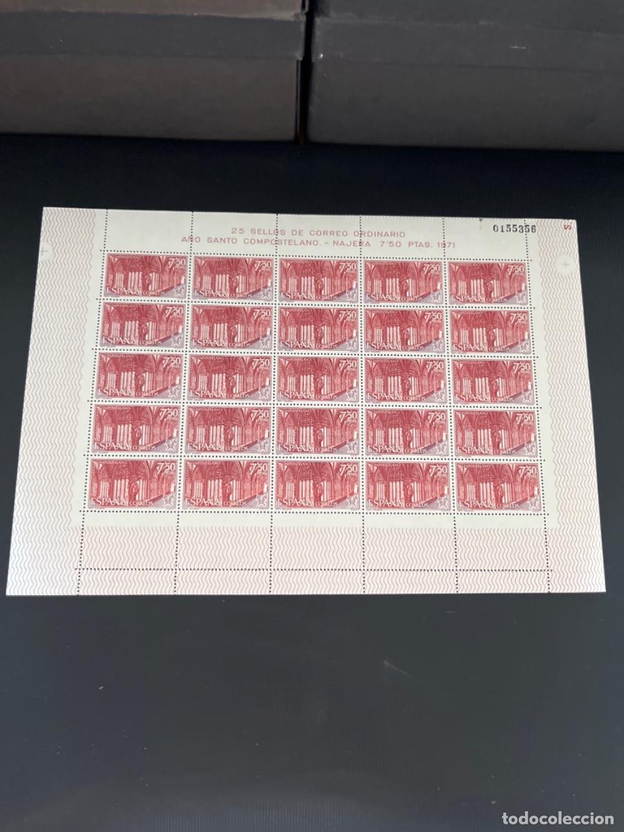Sellos: Pliegos de sellos 1971 A&ntilde;o Santo Compotelano - Foto 8