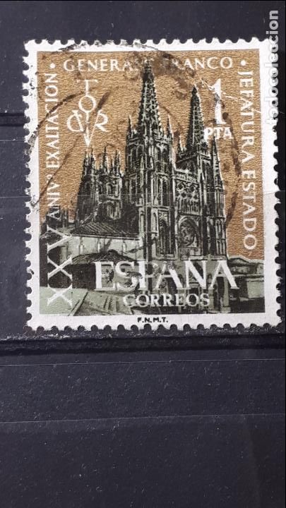 Sellos: ESPA&Ntilde;A. A&Ntilde;O 1961. &deg; Edifil 1373 - Foto 1