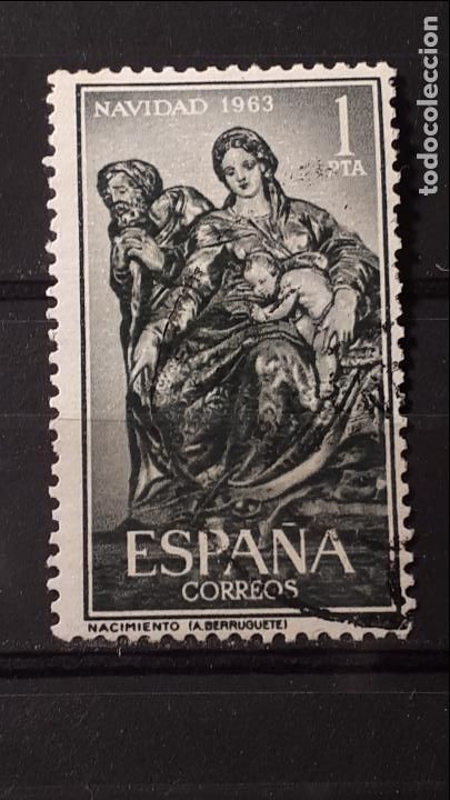 Sellos: ESPA&Ntilde;A. A&Ntilde;O 1963 &deg; Edifil 1535 - Foto 1