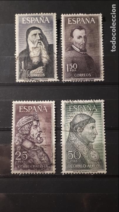 Sellos: ESPA&Ntilde;A. A&Ntilde;O 1963 &deg; Edifil 1536/39 - Foto 1