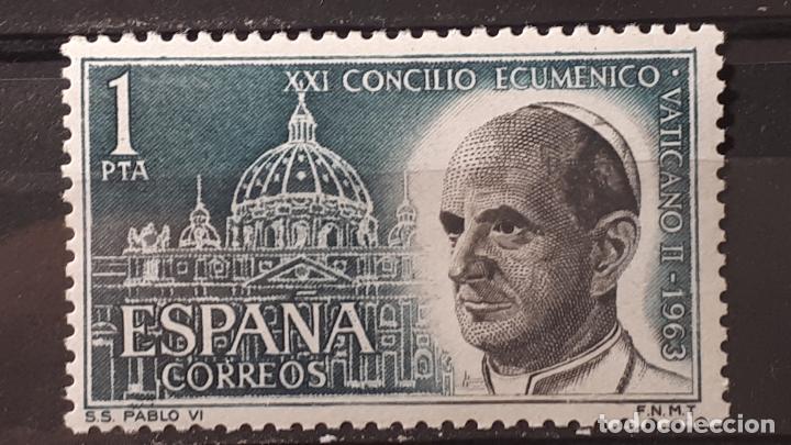 Sellos: ESPA&Ntilde;A. A&Ntilde;O 1963 **. Edifil 1540 - Foto 1