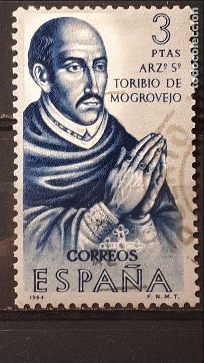 Sellos: ESPA&Ntilde;A. A&Ntilde;O 1964 &deg;. Edifil 1628 - Foto 1