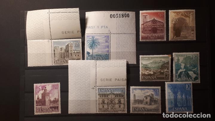 Sellos: ESPA&Ntilde;A. A&Ntilde;O 1966 **. Edifil 1726/35 - Foto 1