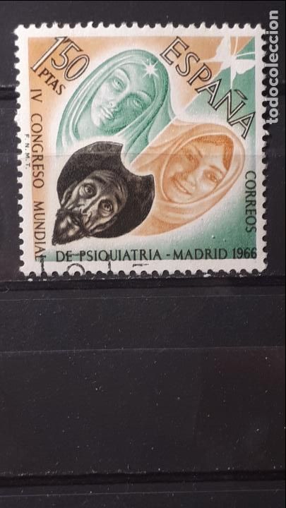 Sellos: ESPA&Ntilde;A. A&Ntilde;O 1966 &deg;. Edifil 1746 - Foto 1