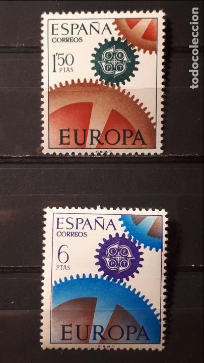 Sellos: ESPA&Ntilde;A. A&Ntilde;O 1967 **.Edifil 1795/6 - Foto 1