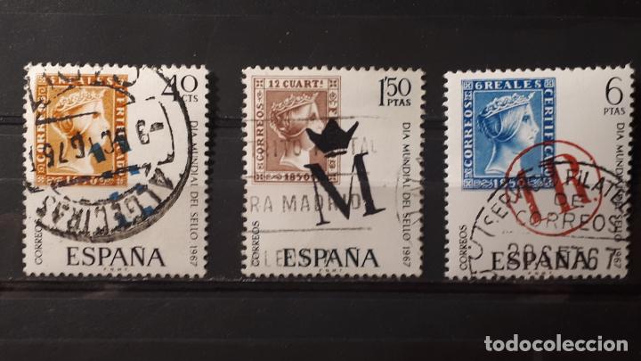 Sellos: ESPA&Ntilde;A. A&Ntilde;O 1967 &deg;. Edifil 1798/800 - Foto 1