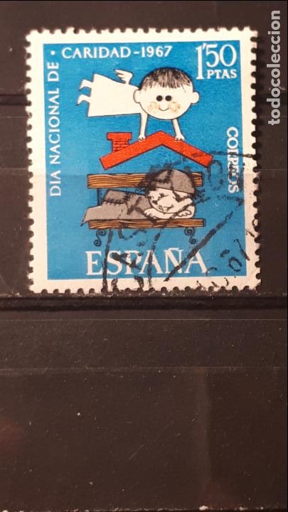 Sellos: ESPA&Ntilde;A. A&Ntilde;O 1967 &deg;. Edifil 1801 - Foto 1