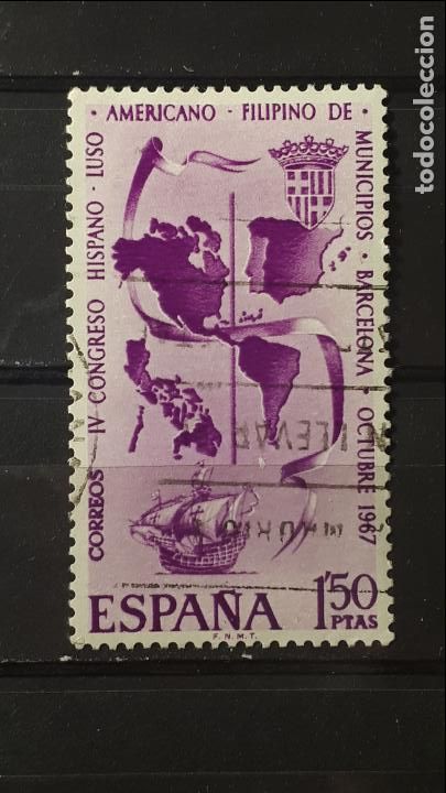 Sellos: ESPA&Ntilde;A. A&Ntilde;O 1967 &deg; Edifil 1818 - Foto 1