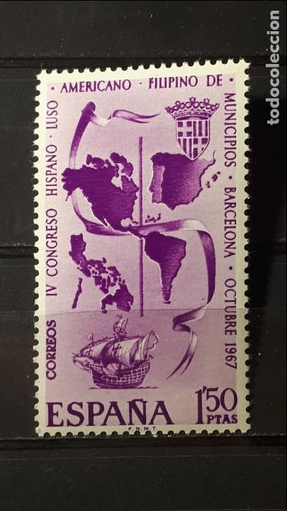 Sellos: ESPA&Ntilde;A. A&Ntilde;O 1967 **. Edifil 1818 - Foto 1