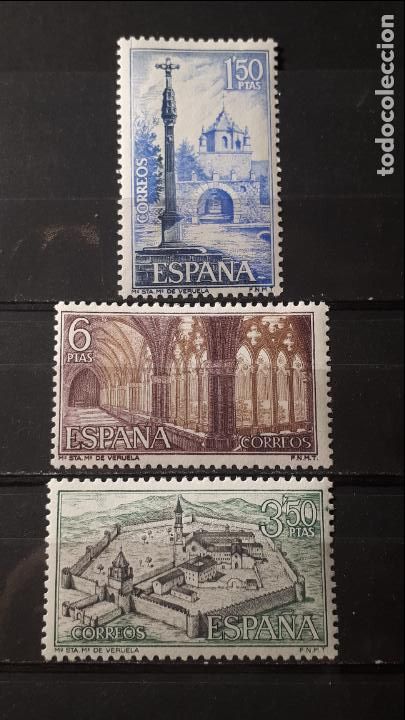 Sellos: ESPA&Ntilde;A. A&Ntilde;O 1967 ** Edifil 1834/6 - Foto 1