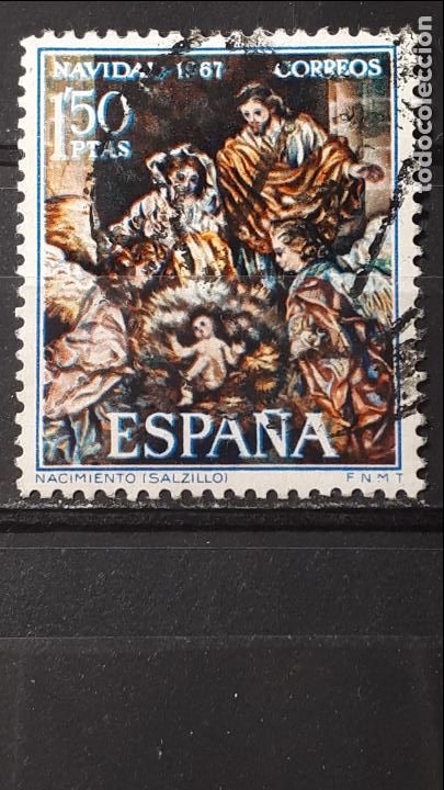Sellos: ESPA&Ntilde;A. A&Ntilde;O 1967 &deg;. Edifil 1838 - Foto 1