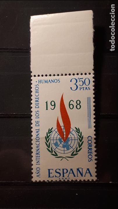 Sellos: ESPA&Ntilde;A. A&Ntilde;O 1968 ** Edifil 1874 - Foto 1