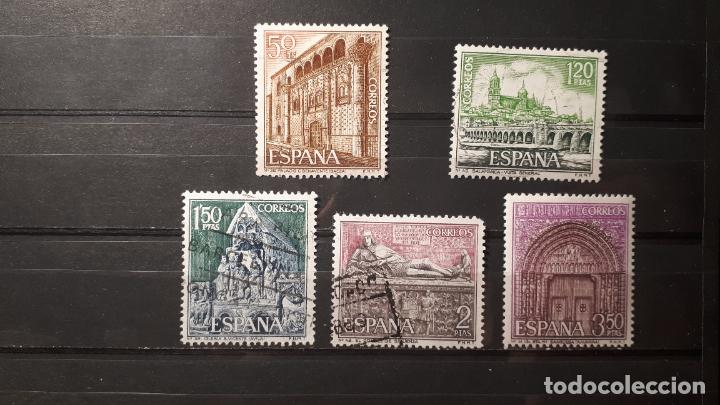Sellos: ESPA&Ntilde;A. A&Ntilde;O 1968 &deg;/**. Edifil 1875/79 - Foto 1