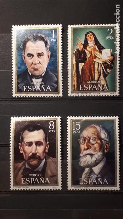 Sellos: ESPA&Ntilde;A. A&Ntilde;O 1971 **. Edifil 2027/30 - Foto 1