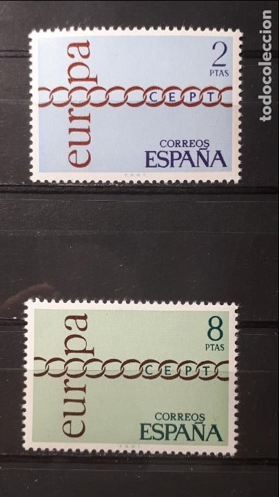 Sellos: ESPA&Ntilde;A. A&Ntilde;O 1971 **. Edifil 2031/32 - Foto 1