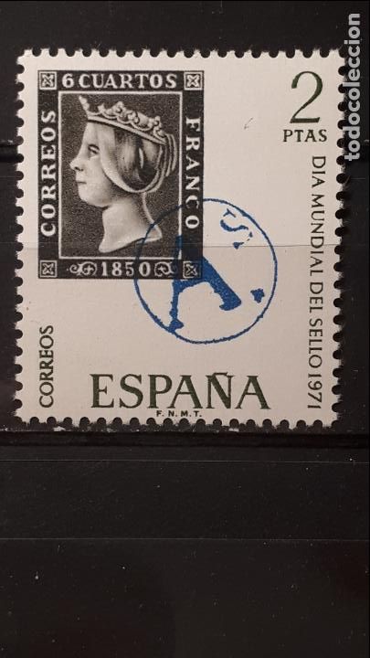 Sellos: ESPA&Ntilde;A. A&Ntilde;O 1971 **. Edifil 2033 - Foto 1