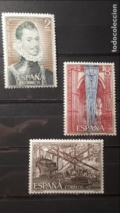 Sellos: ESPA&Ntilde;A. A&Ntilde;O 1971 **. Edifil 2055/57 - Foto 1