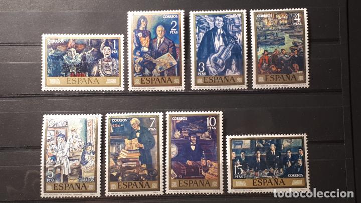 Sellos: ESPA&Ntilde;A. A&Ntilde;O 1972**. Edifil 2077/84 - Foto 1